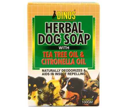 Picture of Dinos Herbal Dog Soap 100g