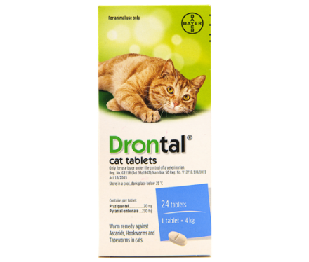 Picture of Drontal Cat Tabs