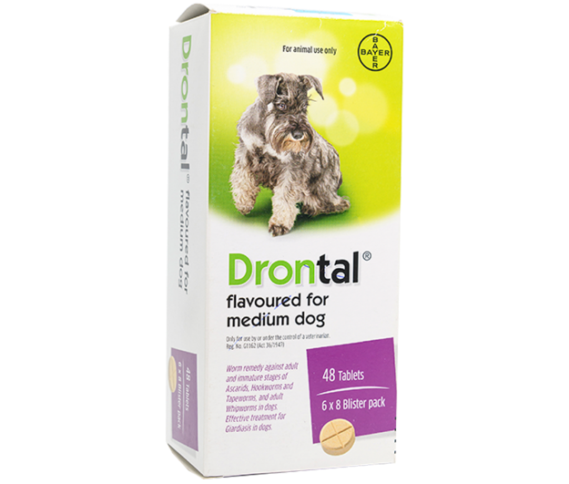 Picture of Drontal Med Dogs Tabs