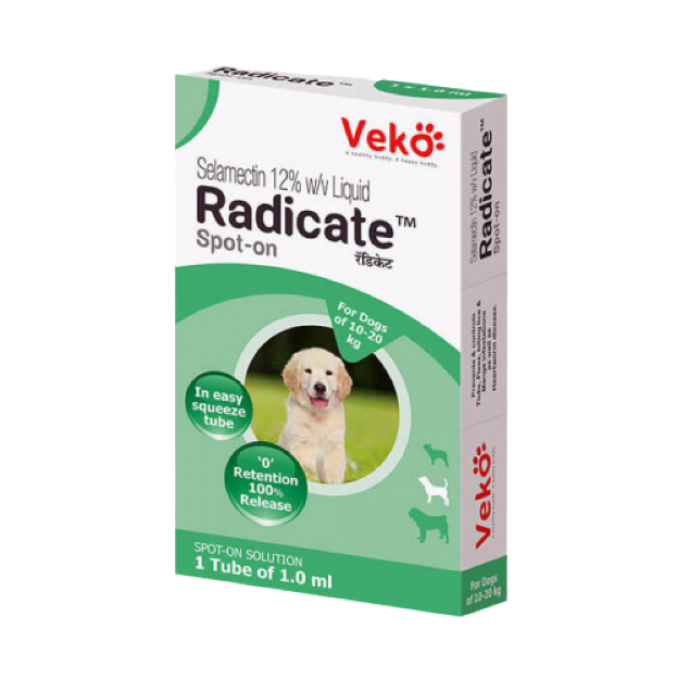 Picture of Veko Care Radicate Spot-On Dogs (10-20Kg) 1tube