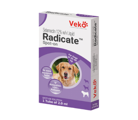 Picture of Veko Care Radicate Spot-On Dogs (20-40Kg) 1tube