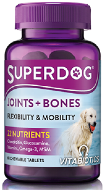 Picture of Vitabiotics Vitavet Super Dog Joints & Bones 60 Chewable Tabs