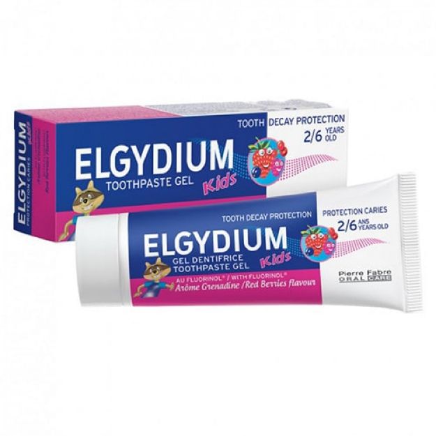 Picture of Elgydium Kids Tooth Decay Protection 50ml Grenadine