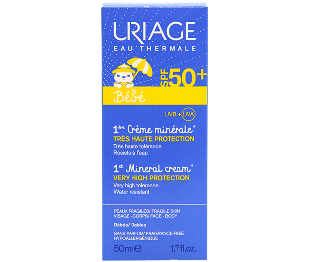 Picture of Uriage 1ère Bébé Crème Minerale SPF50+ 50 ml