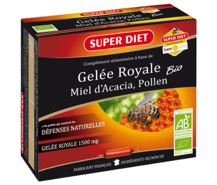 Picture of Super Diet Gelee Royal 1250 mg (Ampoules)