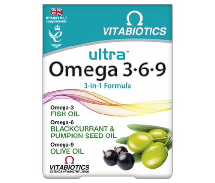 Picture of Vitabiotics Ultra Omega 3-6-9
