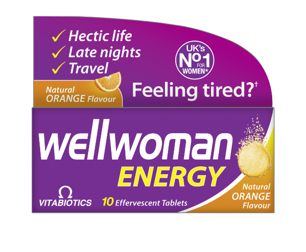 Picture of Vitabiotics Wellwoman Energy Effervescent
