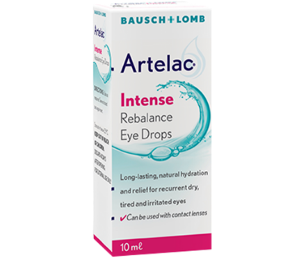Picture of Artelac Intense Rebalance Eye Drops 10 ml