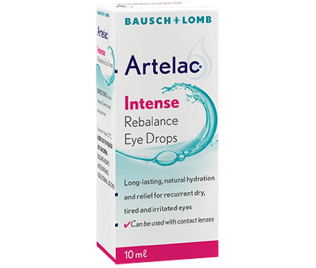 Picture of Artelac Intense Rebalance Eye Drops 10 ml