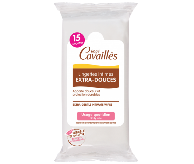 Picture of Roge Cavailles Soin Toilette Intime Lingettes Extra-Douces