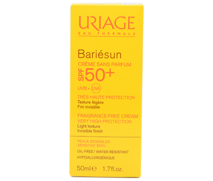 Picture of Uriage Bariesun SPF50+ Crème sans parfum 50 ml