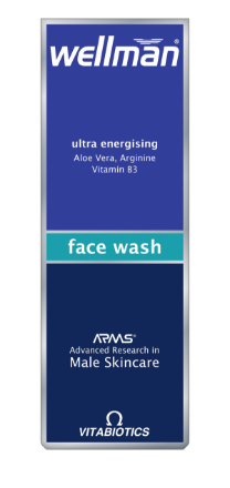 Picture of Vitabiotics Wellman Skincare Face Wash 125 ml