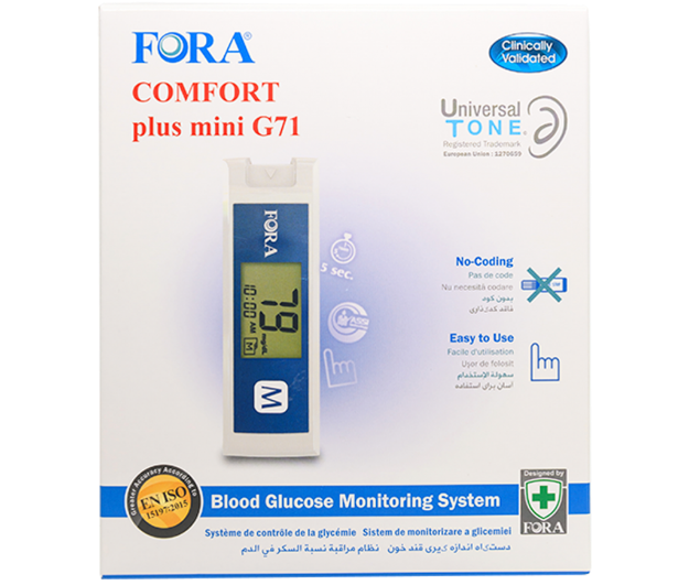 Picture of Fora Comfort Blood Glucose Monitor Kit