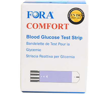 Picture of Fora Comfort Blood Glucose Test Strip