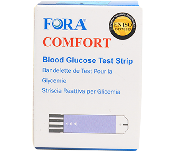 Picture of Fora Comfort Blood Glucose Test Strip