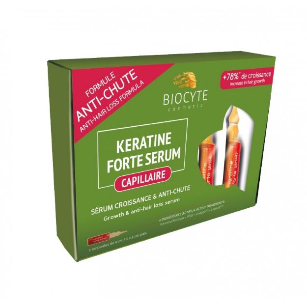 Picture of Biocyte Keratine Forte Serum X 5 Ampoules (1474515)