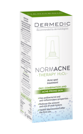 Picture of Dermedic Normaccne Theraphy H2O2 Acne Spot Treatment 15 ml