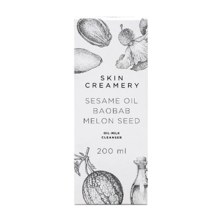 Picture of Skin Creamery Sesame Oil Baobab Melon Seed Oil Milk Cleanser 200ml