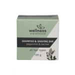 Picture of Wellness Warehouse Shampoo & Shaving Bar Peppermint & Tea Tree 100g