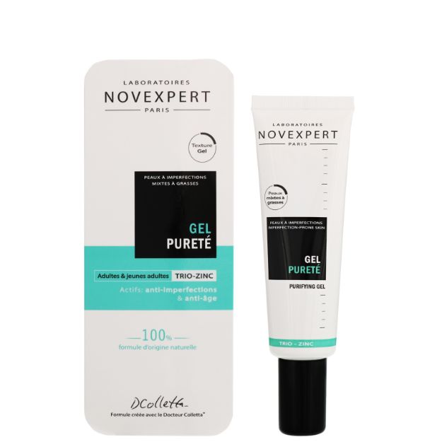 Picture of Novexpert Purifying Gel Trio-Zinc Anti-Blemish & Aging 30ml