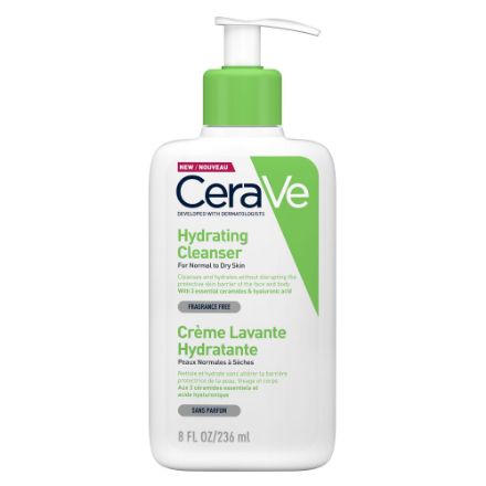 Picture of CeraVe Creme Lavante Hydratante Peaux Normales A Seches 236ml