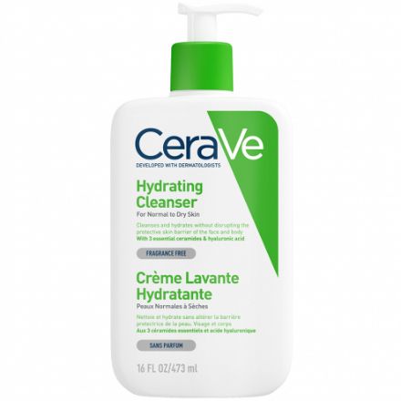 Picture of CeraVe Creme Lavante Hydratante Peaux Normales A Seches 473ml