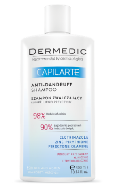 Picture of Dermedic Capilarte Anti-Dandruff  Shampoo 300 ml