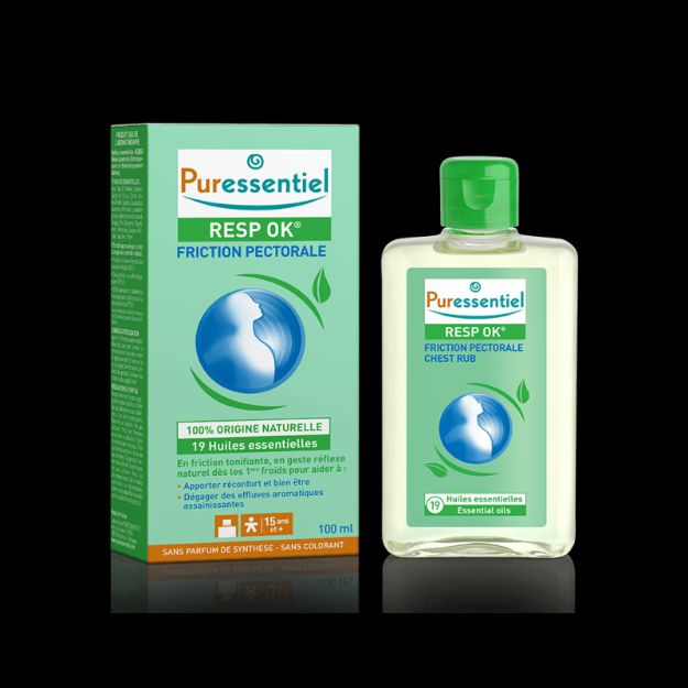 Picture of Puressentiel RESP OK Friction Pectorale Aux 19 HE 100ml